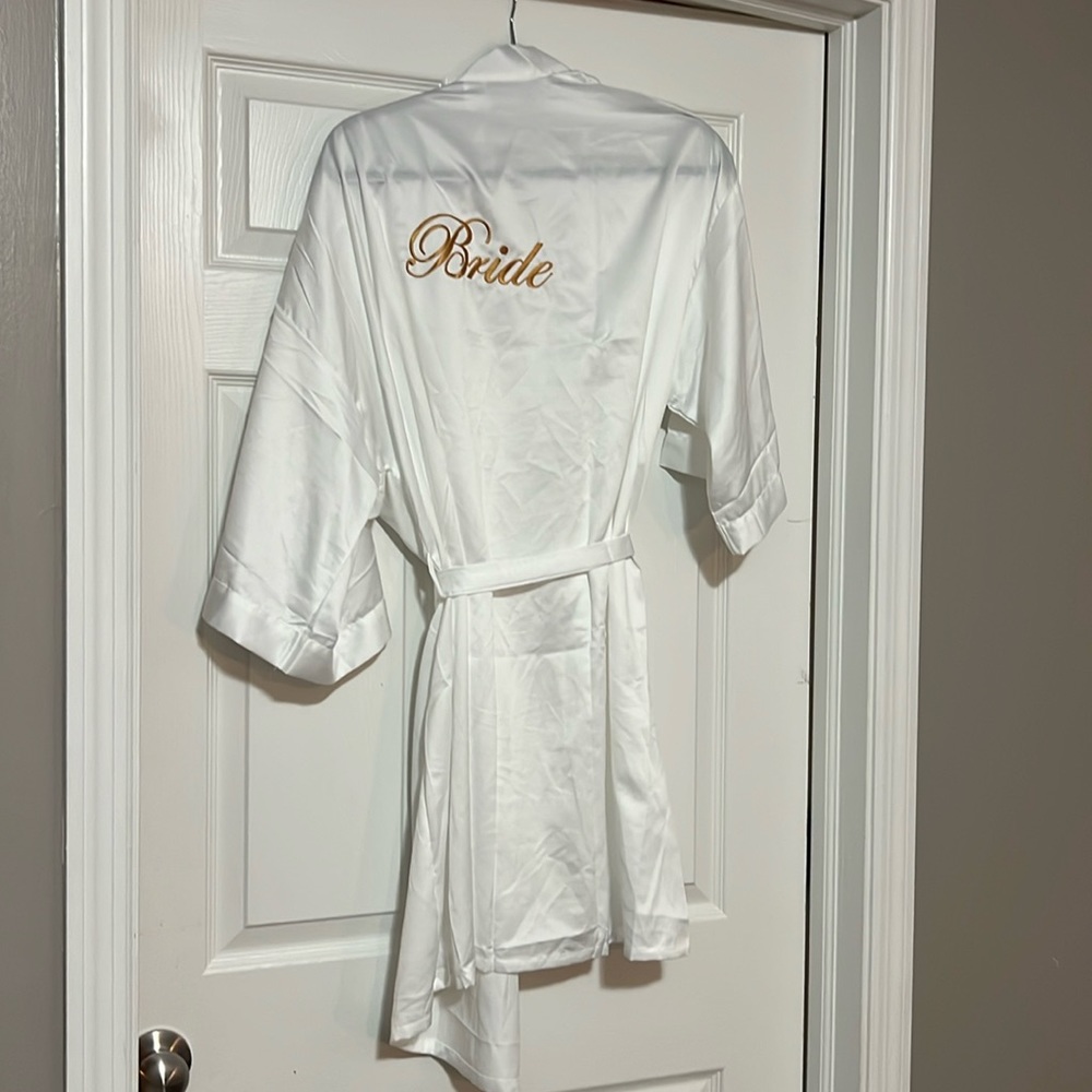 Bridal robe- Ring boxes